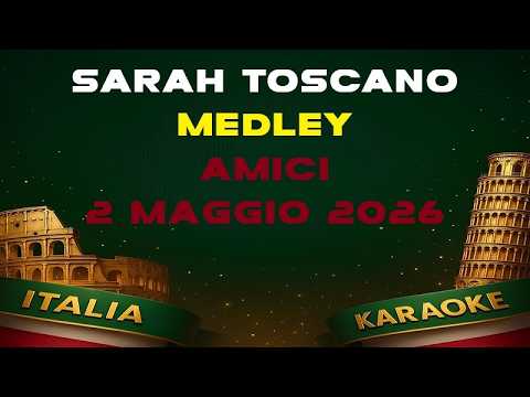 Video SARAH TOSCANO - MEDLEY (AMICI 2 MAGGIO 2026) | (Anteprima Tecnica)
