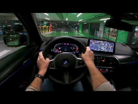 BMW 540D Test Sürüşü #POV BMW 5 serisi gece gezmesi