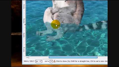 How To Make Something Look Like It Is Underwater (Image Manipulation) Gimp Tutorial