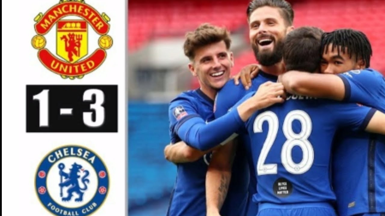 Chelsea Vs Manchester United 2020 Manchester united Vs Chelsea 1 - 3 | All Goals &Highlights -Semifinal