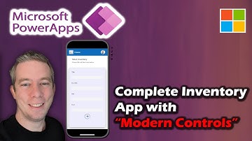 Inventory App Completely Modern & Beautiful! Power Apps Entire App Creation