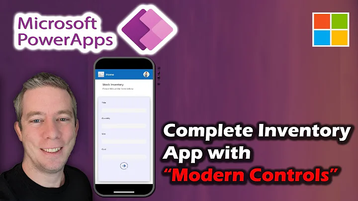 Inventory App Completely Modern & Beautiful! Power Apps Entire App Creation - DayDayNews