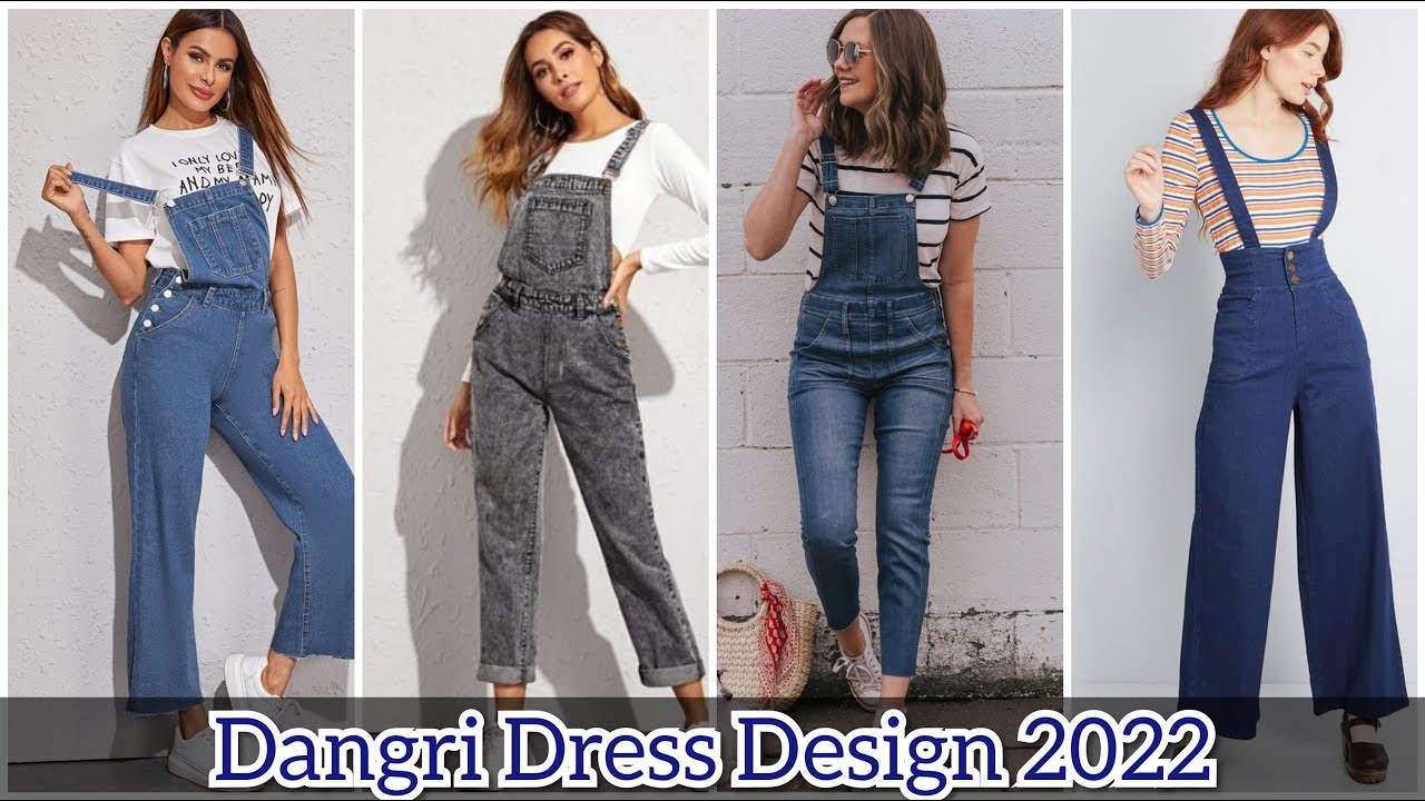 Latest Dangri Design 2022|Denim Dangri Dress 2022|Denim Dangri Design  2022|Stylish Denim Dangri 2022 - YouTube