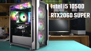 Intel i5 10500 ROG B460 RTX2060 SUPER Ram 16G - PC Build ft Benchmark