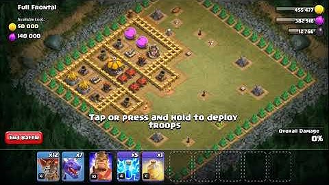 Clash of Clans(Single Player) Full Frontal Walkthrough #clashofclans #coc #fullfrontal #goblin