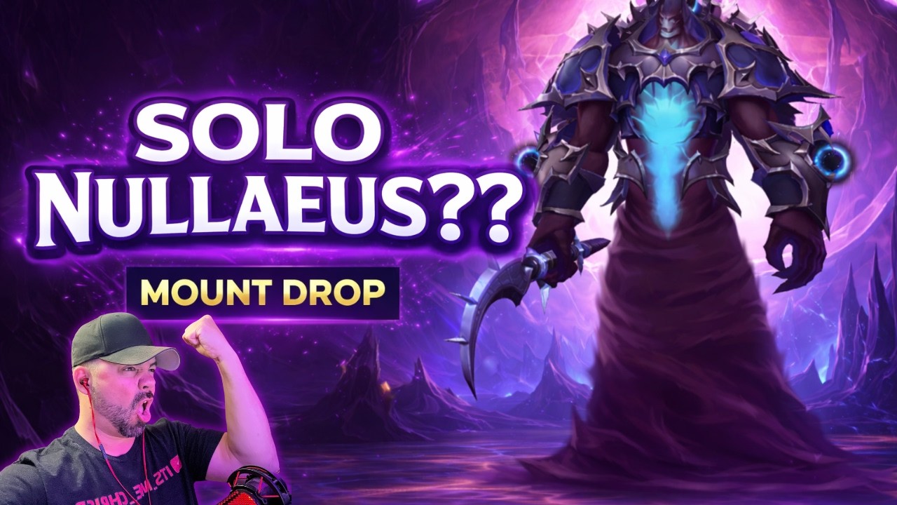 Got the Mount! Nullaeus Boss Fight | WoW Midnight Delve - YouTube