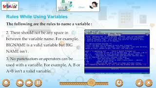 Ch 8 | Starkids | Computer | Computer 6 | QBasic | For children
