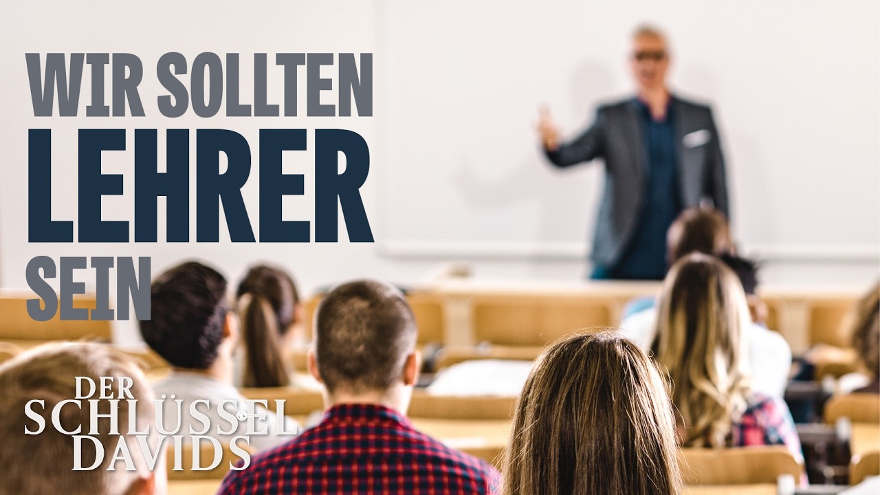 Wir sollten Lehrer sein