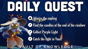 Daily Quest in Vault of Knowledge | sky children of the light | Noob Mode