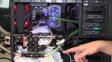 How to Fill a PC water cooling loop with Chandlee Style (Rig Update)
