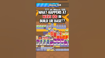 What Happens at WAVE 100 In Roblox Build Ur Base!? #roblox