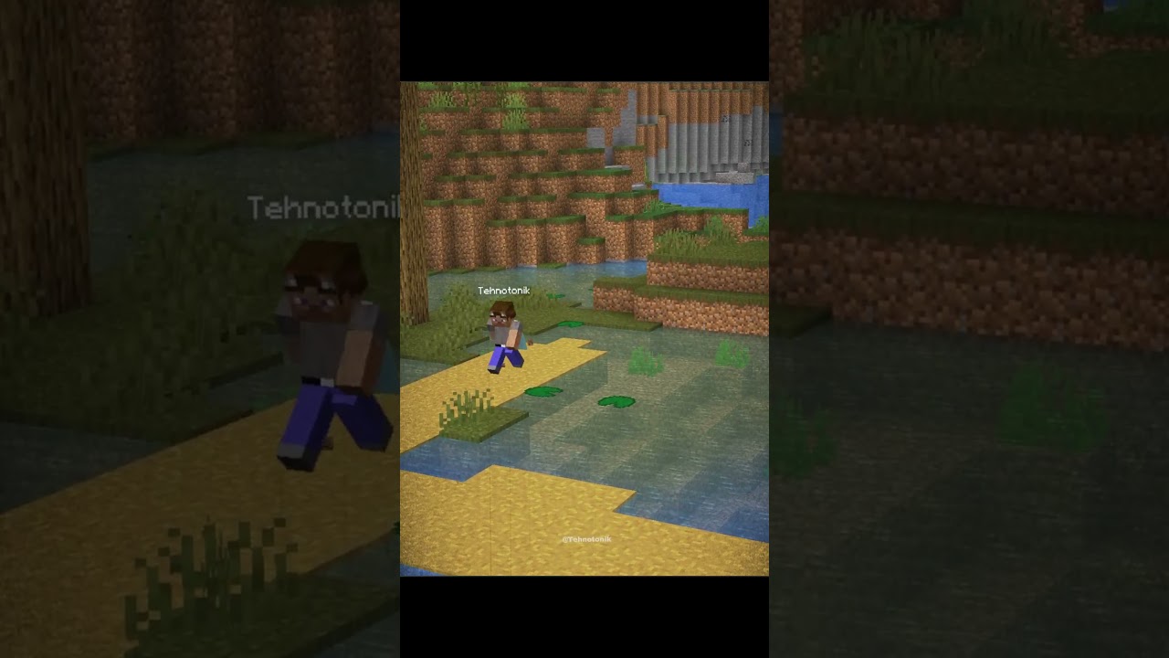 Minecraft Bedrock Aqua Seed Moment