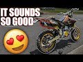 New EXHAUST For the DRZ!!! (and It sounds AMAZING)