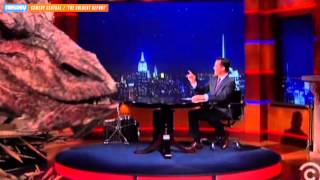 Stephen Colbert's Epic Interview With Smaug The Dragon