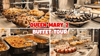 CUNARD QUEEN MARY 2 - BUFFET TOUR