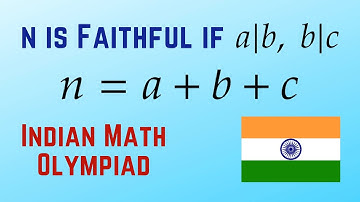 Find All Unfaithful | Indian Math Olympiad 2011 | Math Olympiad Training
