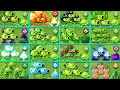 Every PEA *3 &amp; Mint Plants Batltez - Who Will Win? - PvZ 2 Plant vs Plant
