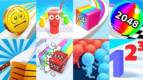Satisfying Mobile Games 2023 - Juice Run, Jelly Run, Stack Colors, Marble Run ....