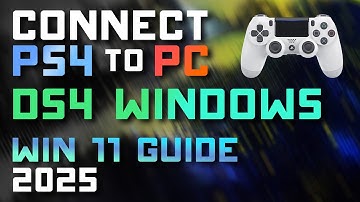 How to Connect PS4 Controller to PC using DS4 Windows on Windows 11 (2025 Guide) 🔥