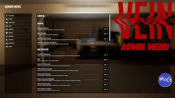 How To Access The Admin Menu | VEIN Tutorials-Admin Menu