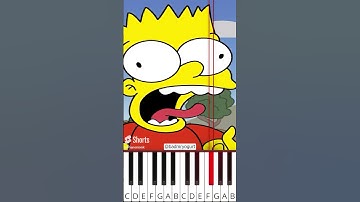 THE SIMPSONS GET ABSTRACTED? (TRAILER) PIBBY x TADC (@badmryogurt) - Octave Piano Tutorial