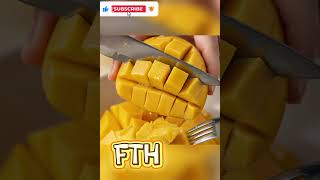 Asmr Mango Cutting Relaxing Mango Slicing Sounds Satisfying Fruit Cutting Video