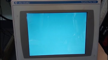 Allen-Bradley PanelView Plus - Configuration Page Using Without Keyboard
