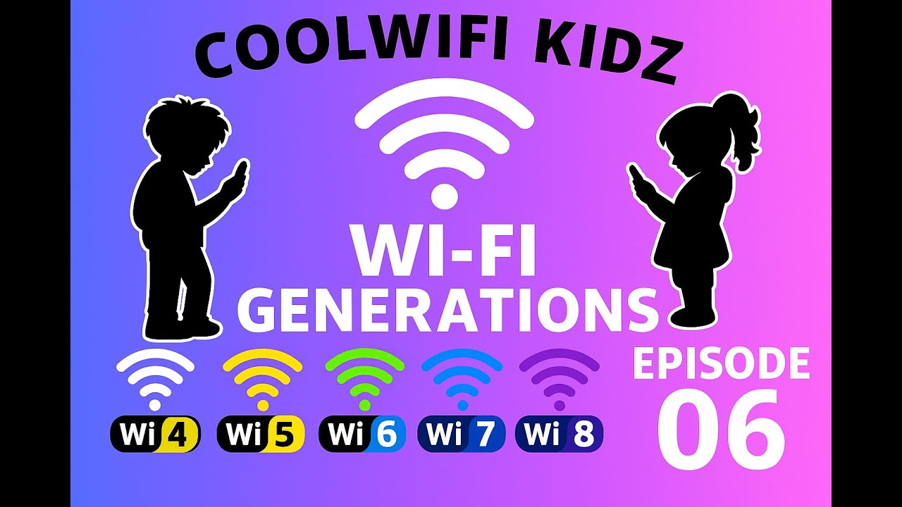 CWK06: Wi-Fi 4 to Wi-Fi 8: What Makes Them Awesome?