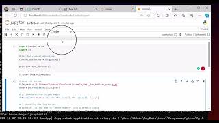 Basic Data Scrubbing using Jupyter Notebook