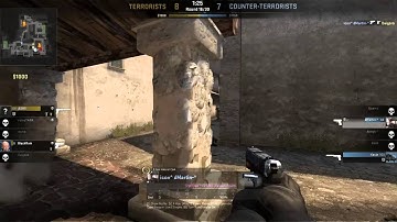 CS:GO - dMartin - 4 HS Kills + 2v5 Clutch with P2000 - de_inferno