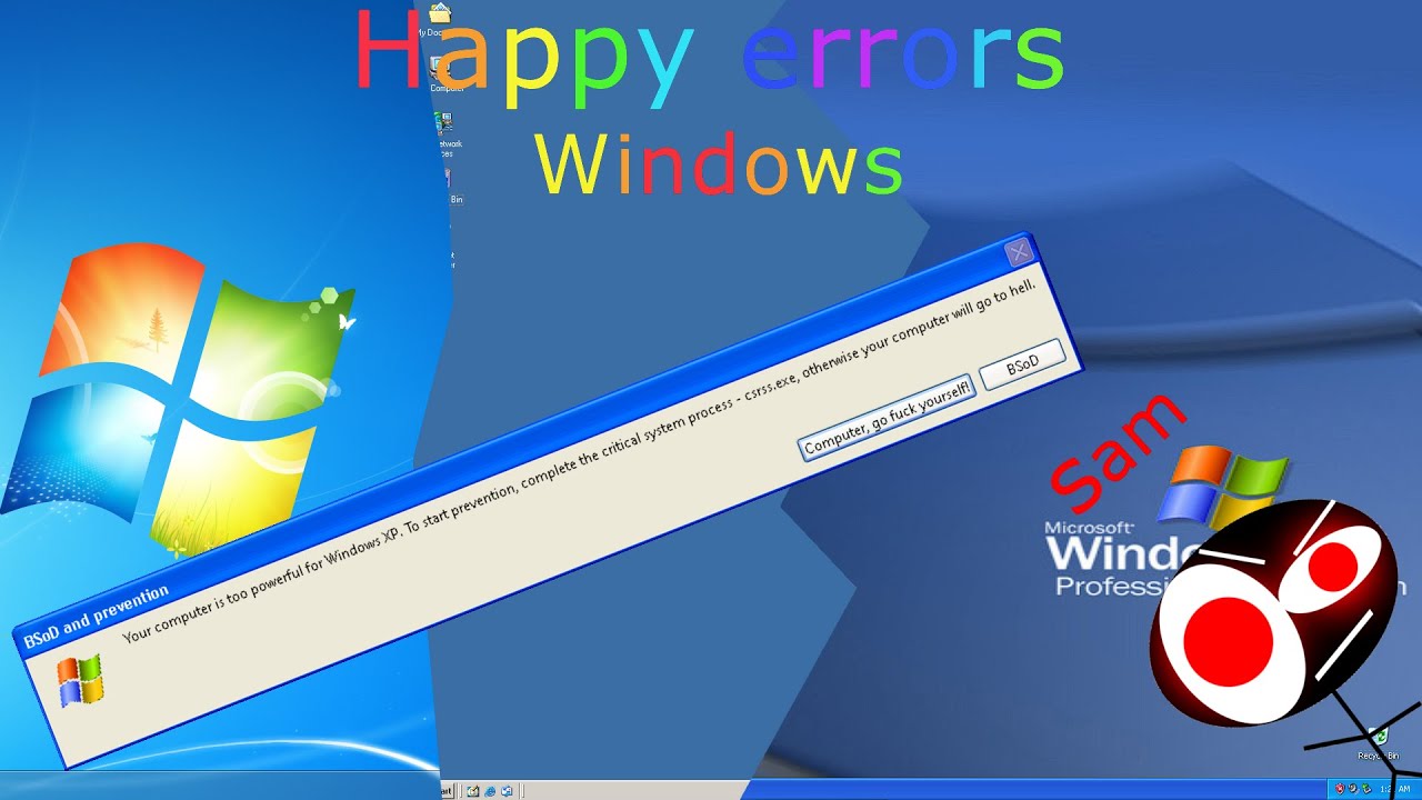 Windows fun