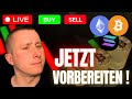 🔴LIVE Bitcoin Trading! JETZT auf NÄCHSTE Woche vorbereiten!