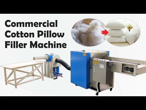 Pillow Stuffing Machine for Assisting Your Fiber Buiness