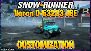 SnowRunner: Voron D-53233 JBE Customization (Console Mods) SnowRunner: Voron D-53233 JBE Customization (Console Mods)