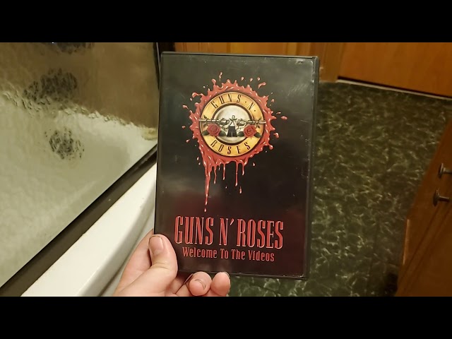 UNBOXING: Guns n' Roses - Welcome To The Videos 1998 DVD - YouTube