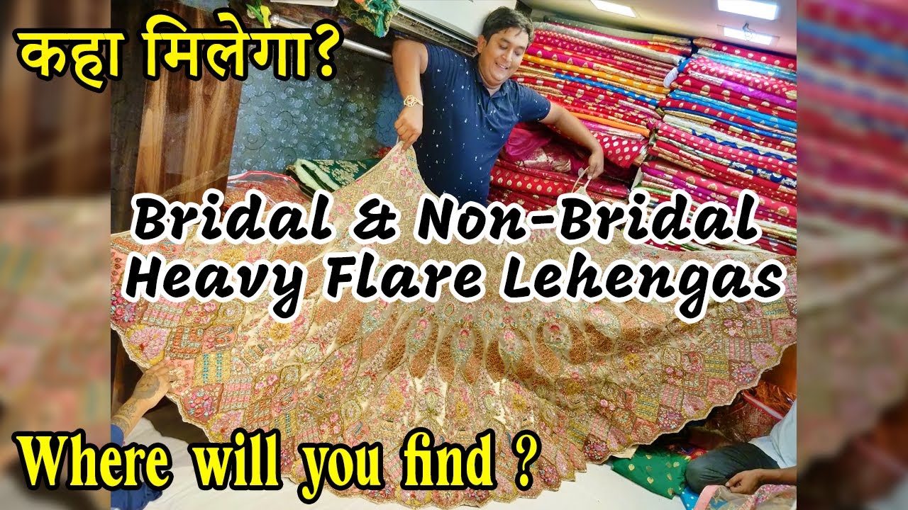 Bridal & Non-Bridal Traditional Lehenga Designs 2021 in Kolkata| Heavy Handwork Lehenga Collections