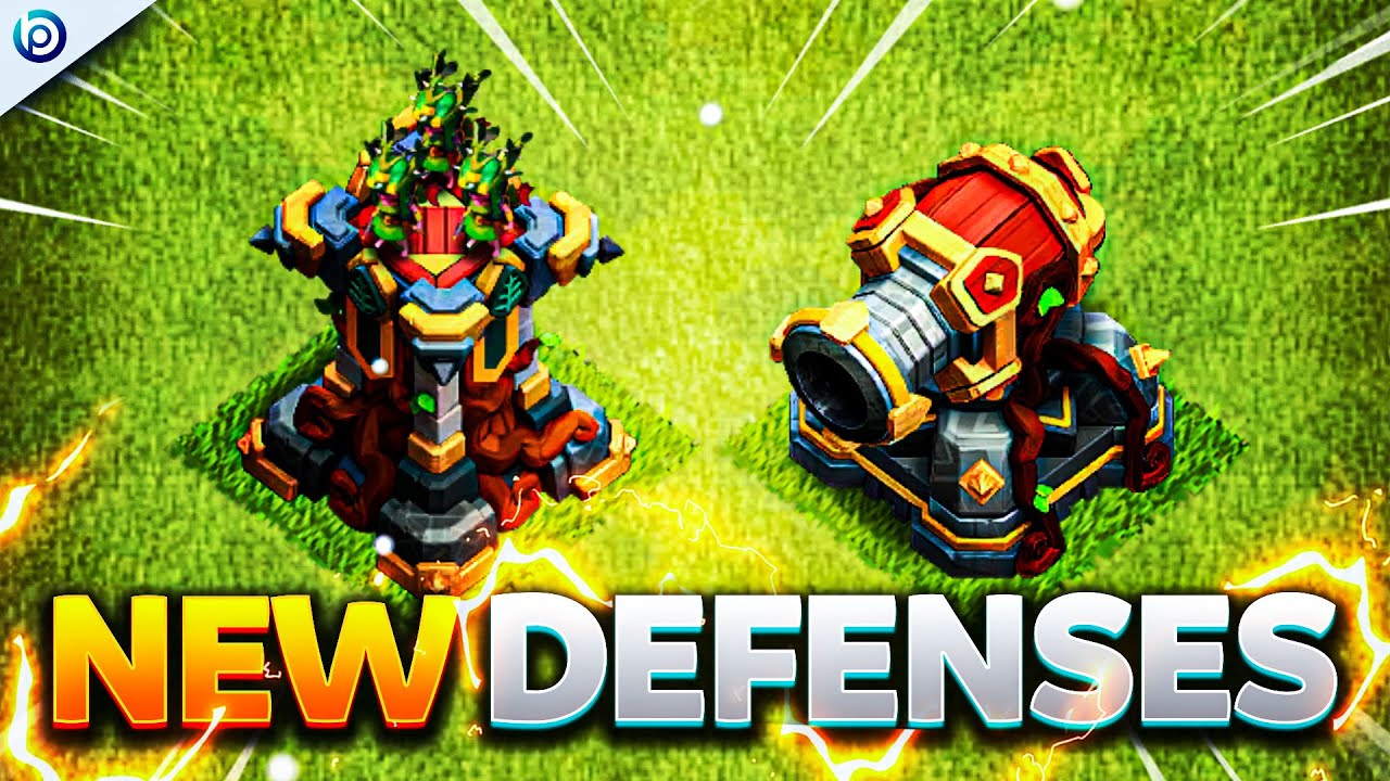 Tower Defense Archer and Cannon towers