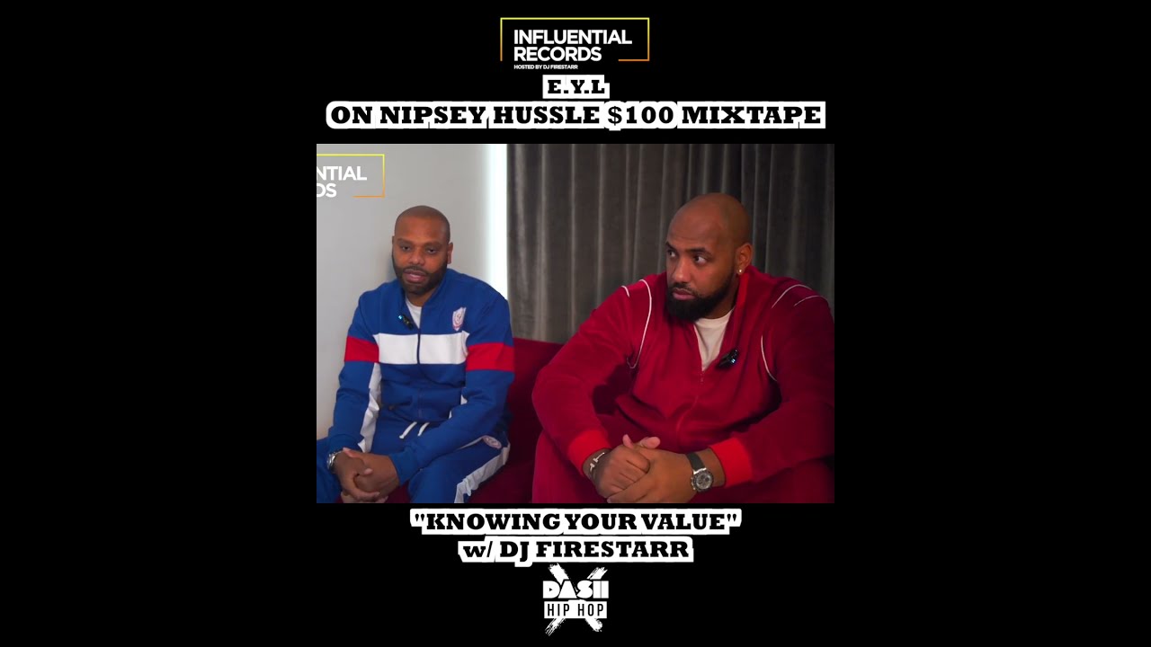 @EarnYourLeisure - ON NIPSEY HUSSLE SELLING HIS MIXTAPE FOR $100 - SMART MOVE! w/ @DjFirestarr auf YouTube ansehen @EarnYourLeisure - ON NIPSEY HUSSLE SELLING HIS MIXTAPE FOR $100 - SMART MOVE! w/ @DjFirestarr auf YouTube ansehen