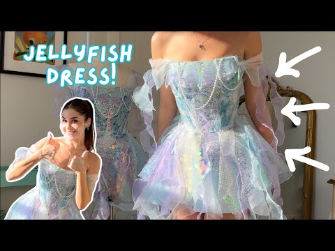 flowy jellyfish dress Sassy Shortcake Pink Jelly Dress
