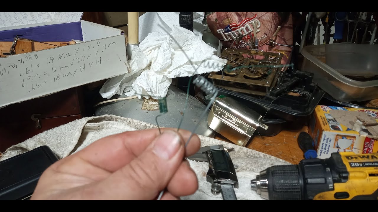 How to make a spring by Jim Porter making clock springs for different ...