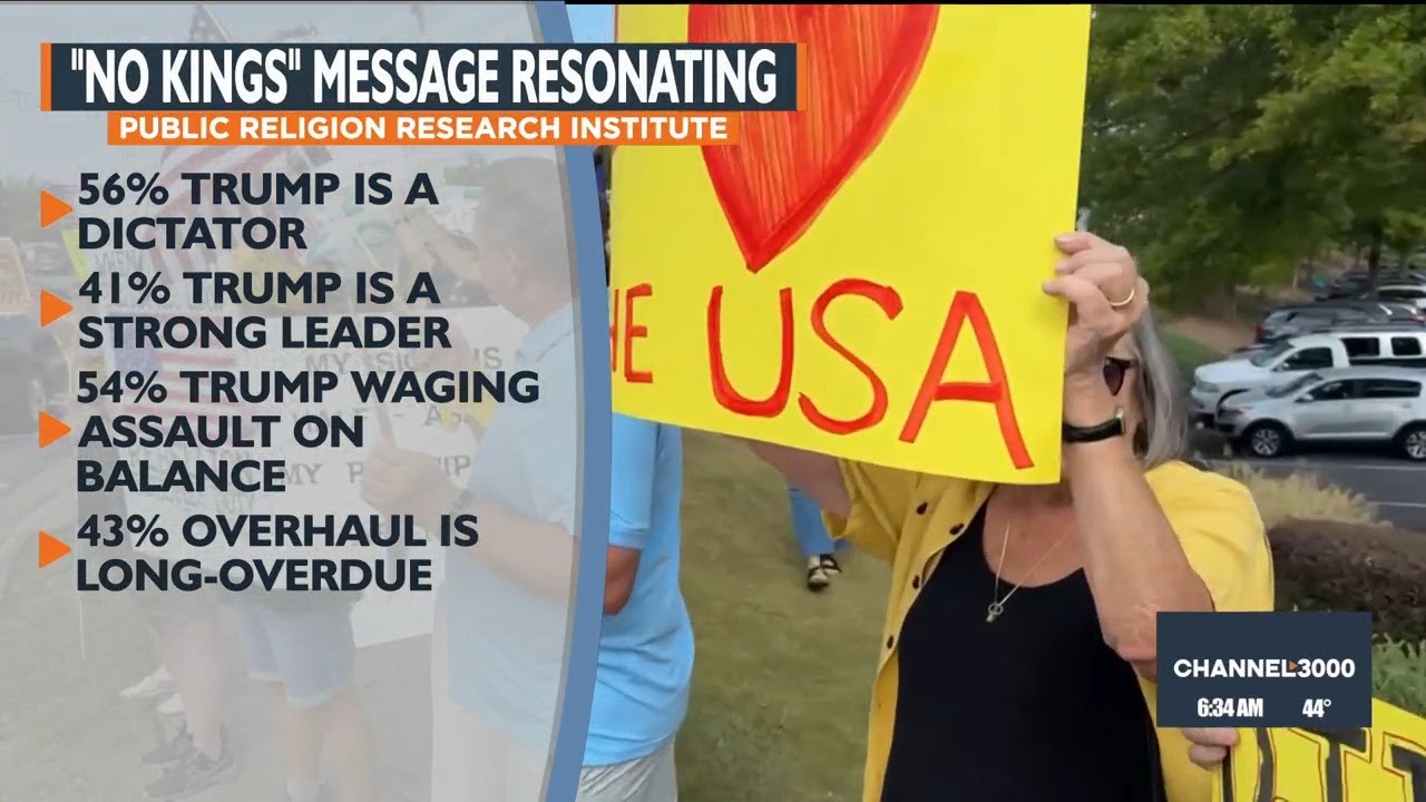 Poll: 'No Kings' message resonating