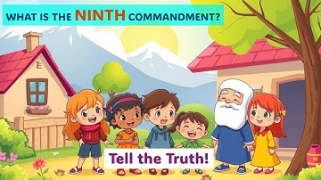 The Ninth Commandment for Kids I Tell the Truth! | Bible Lesson on Honesty