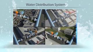 Waste Water Treatment Plant Animation