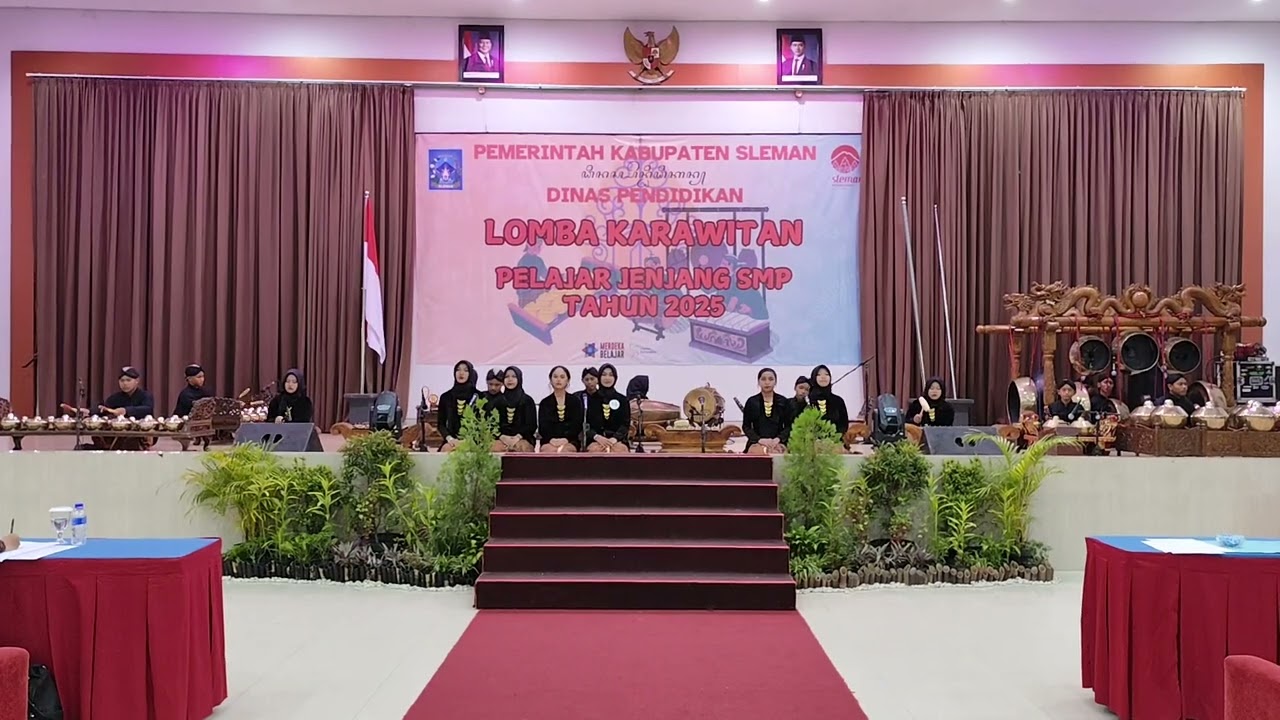 Lomba Karawitan Pelajar Jenjang SMP 2025 Kab. Sleman