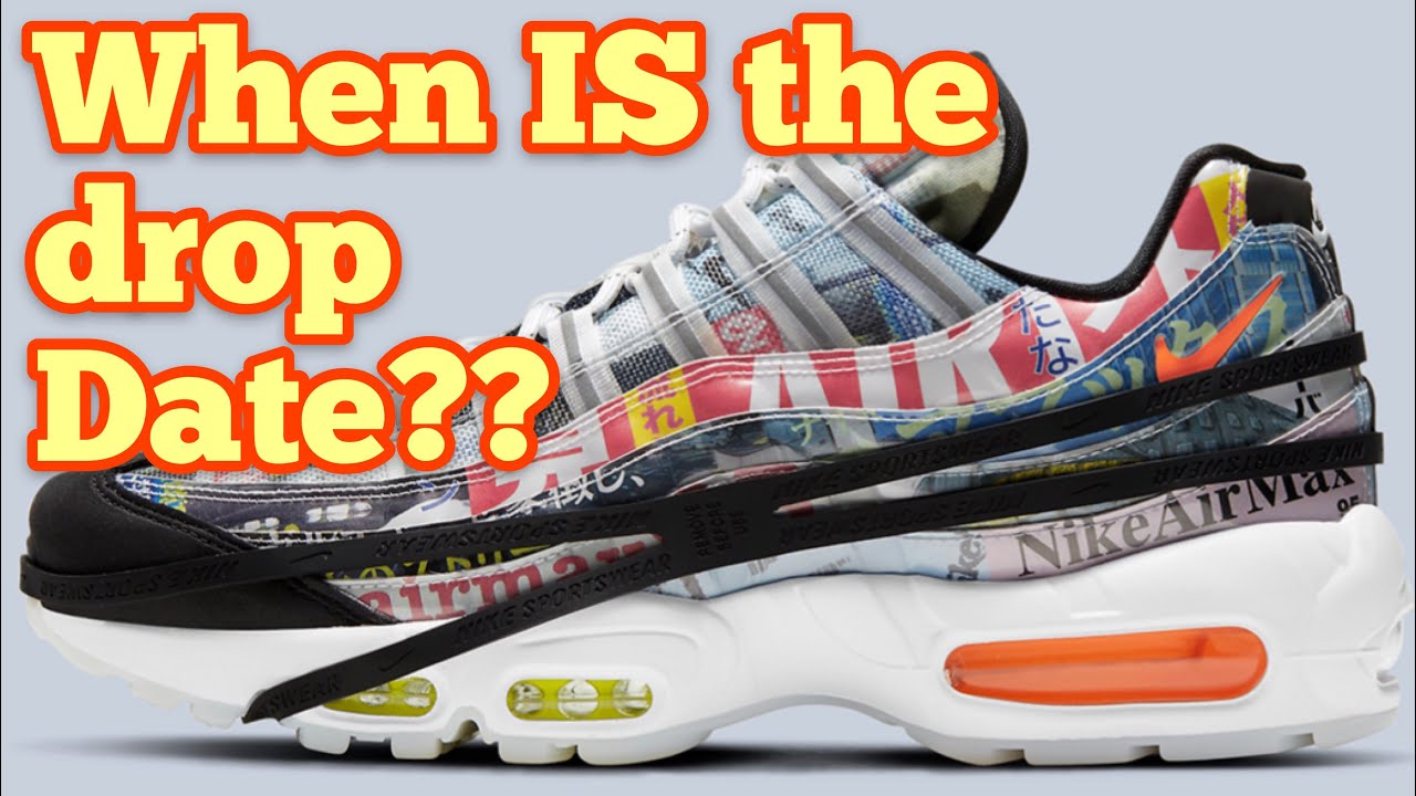 Early drop date for Japan with the NIKE AIR MAX 95 JAPAN・ナイキ