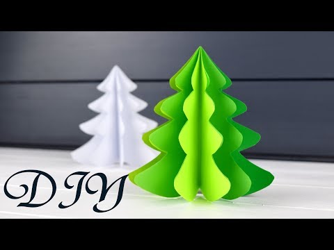 How to make 3D Christmas Tree from paper