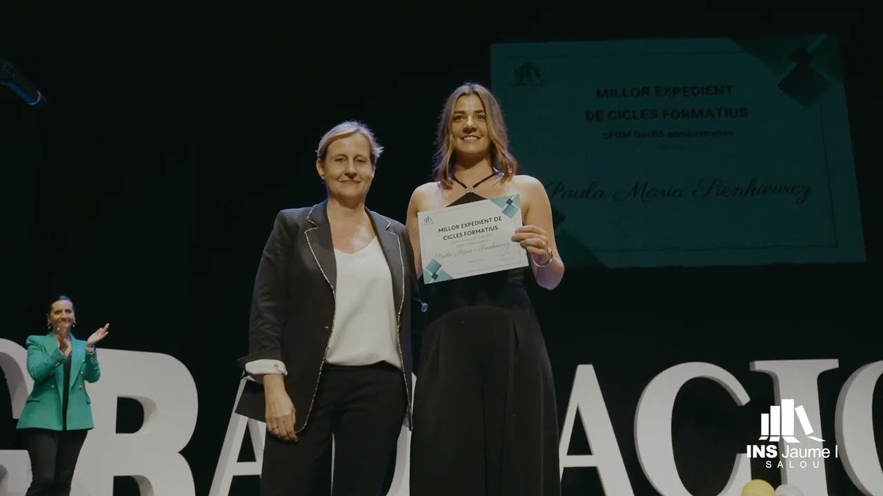 Graduació Cicles Formatius Promocions 2023-2025, Institut Jaume I