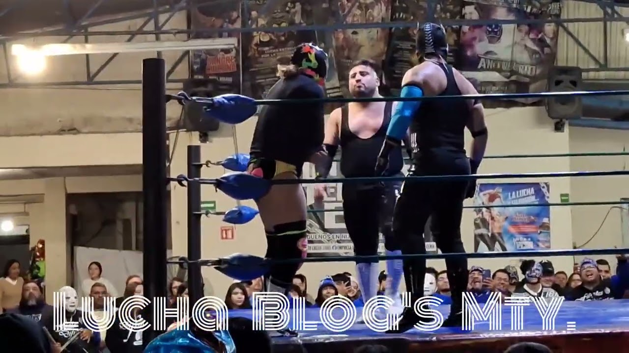 DELTA Y ALBERTO RIOS VS CEREBRO NEGRO JR E HIJO DE CEREBRO NEGRO 
