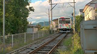 上田電鉄 1000形 1002+1102編成 日本遺産1週年記念ラッピング車