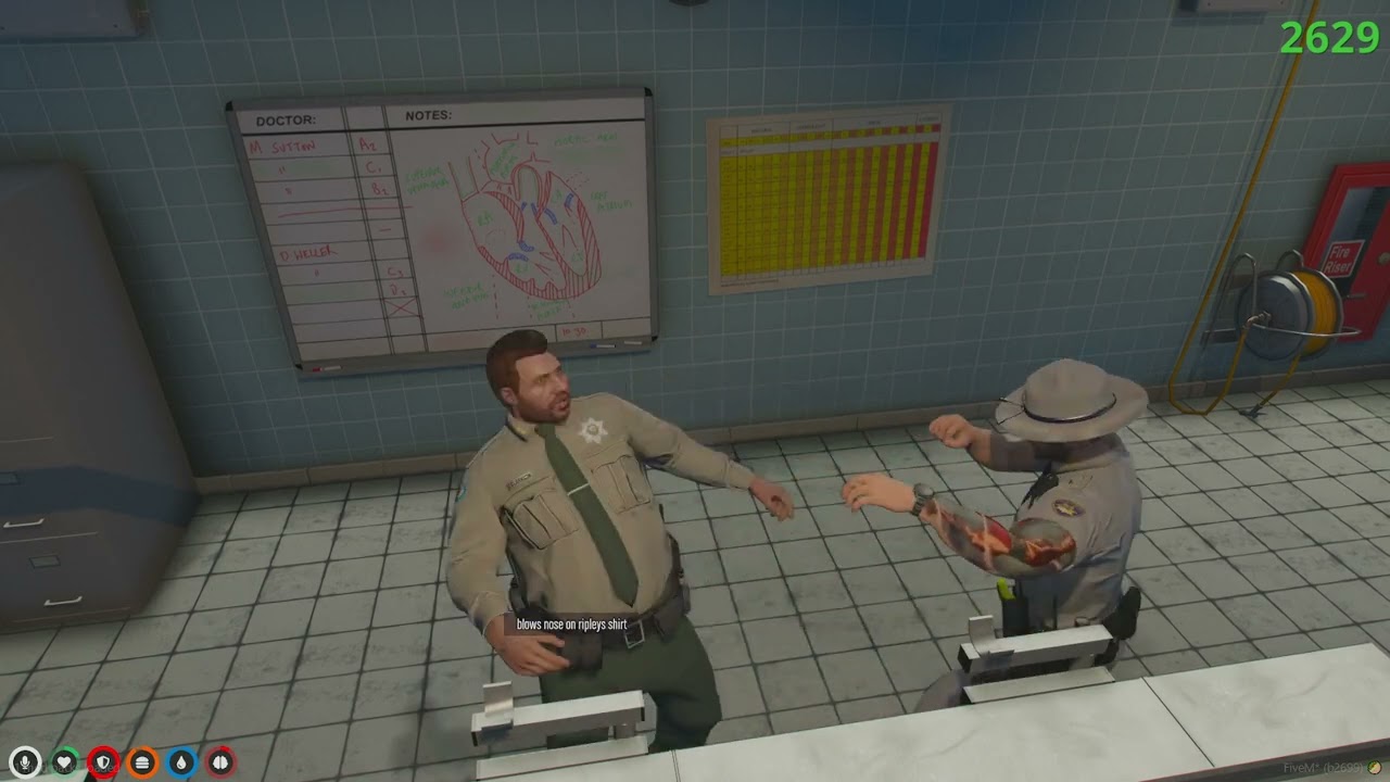 Conan Clarkson Visits Sam Baas at the Mortuary